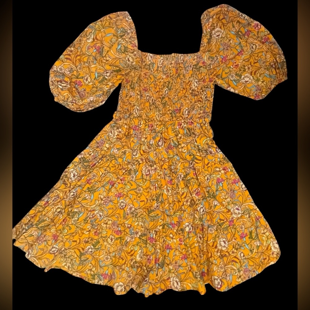 Flying Tomato Floral Puff Sleeve Dress